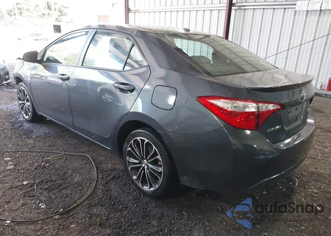 2014 Toyota Corolla S Premium z USA, uszkodzony, nr VIN 2T1BURHE8EC110308